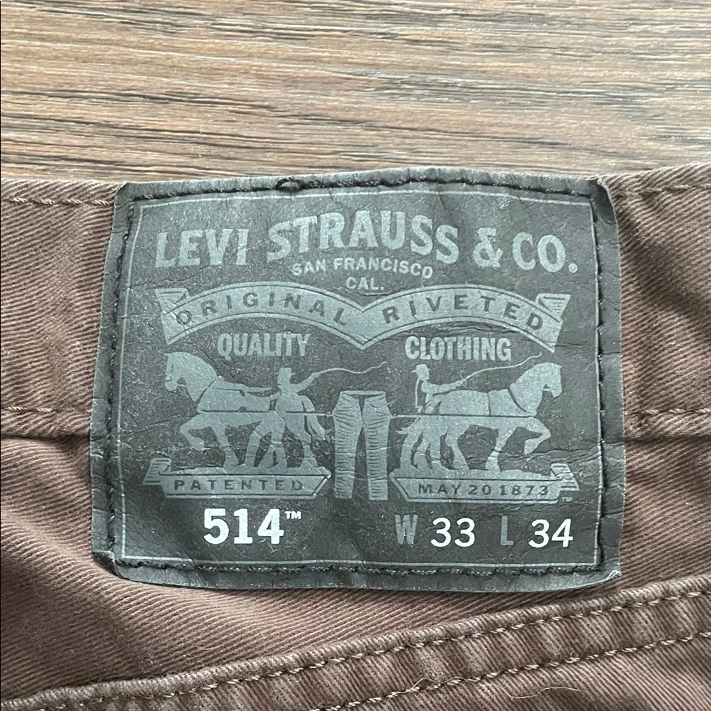 Levi's Men's Brown Jeans - Picture 2 of 5